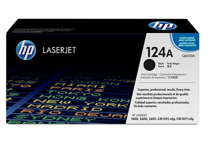 HP TONER ORIGINAL BLACK Q6000A