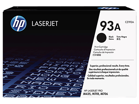 HP TONER LASER JET ORIGNAL BLACK 93A/CZ192A M435/M701/M706