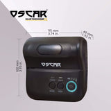 OSCAR POS88MW Black Portable Printer USB+WIFI