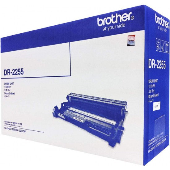 Brother Drum Unit Original Black DR-2255-HL-2130/2240/22502270/DCP-7055/7060/7065/MFC-7290/7360/7470/7860/FAX-2840/2950