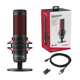 HyperX Quad Cast Microphone for Gaming Black 4P5P6AA