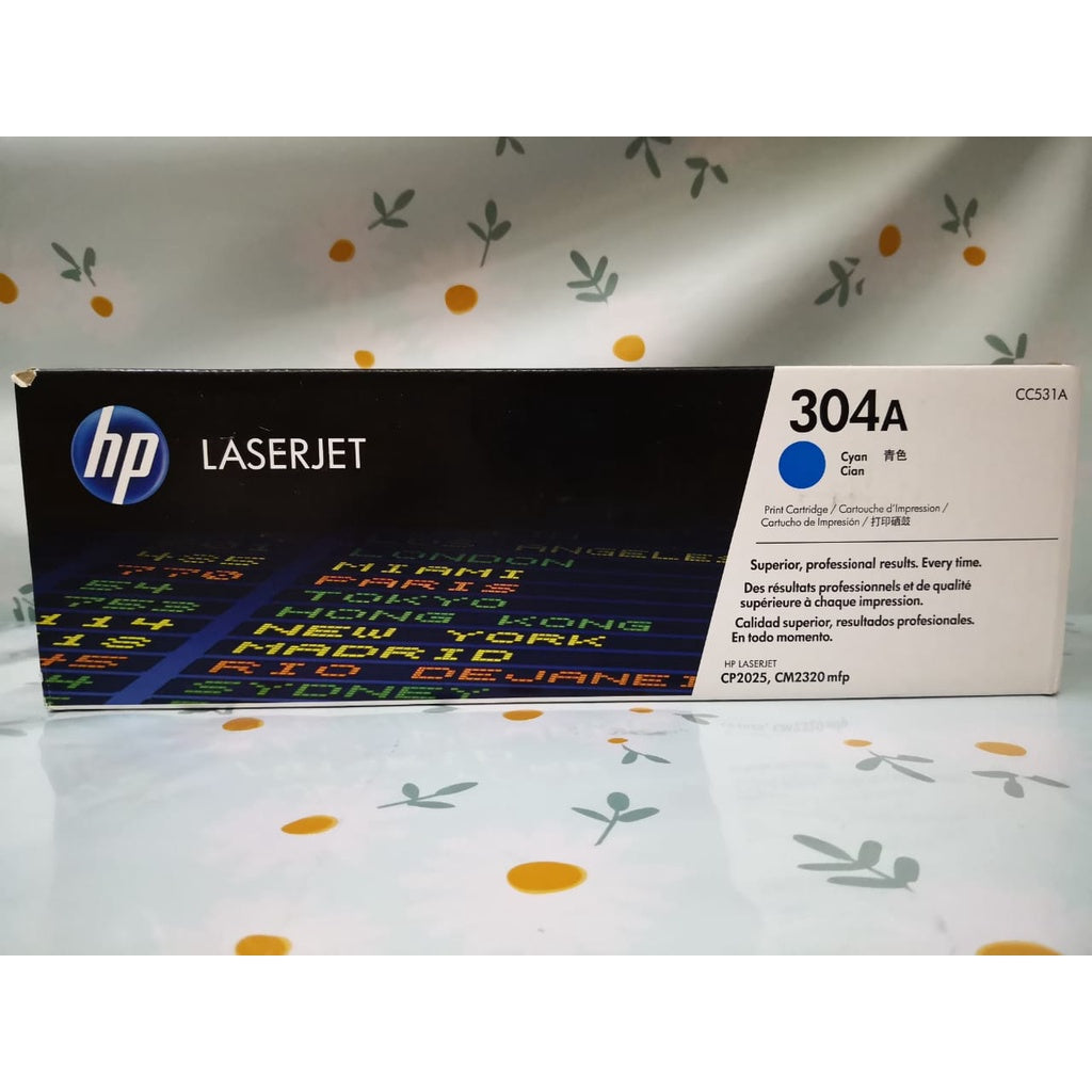 حبر HP الأصلي السماوي 304A/CC531A CM2320/CP2025