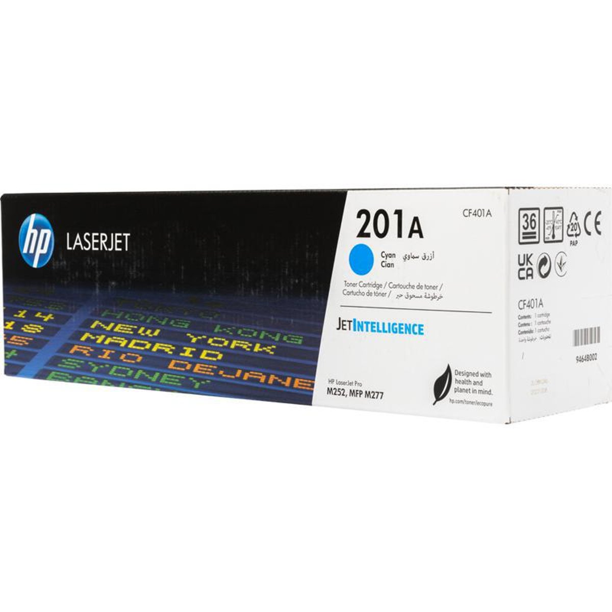 HP Toner Original Cyan 201A/CF401A M252/M277