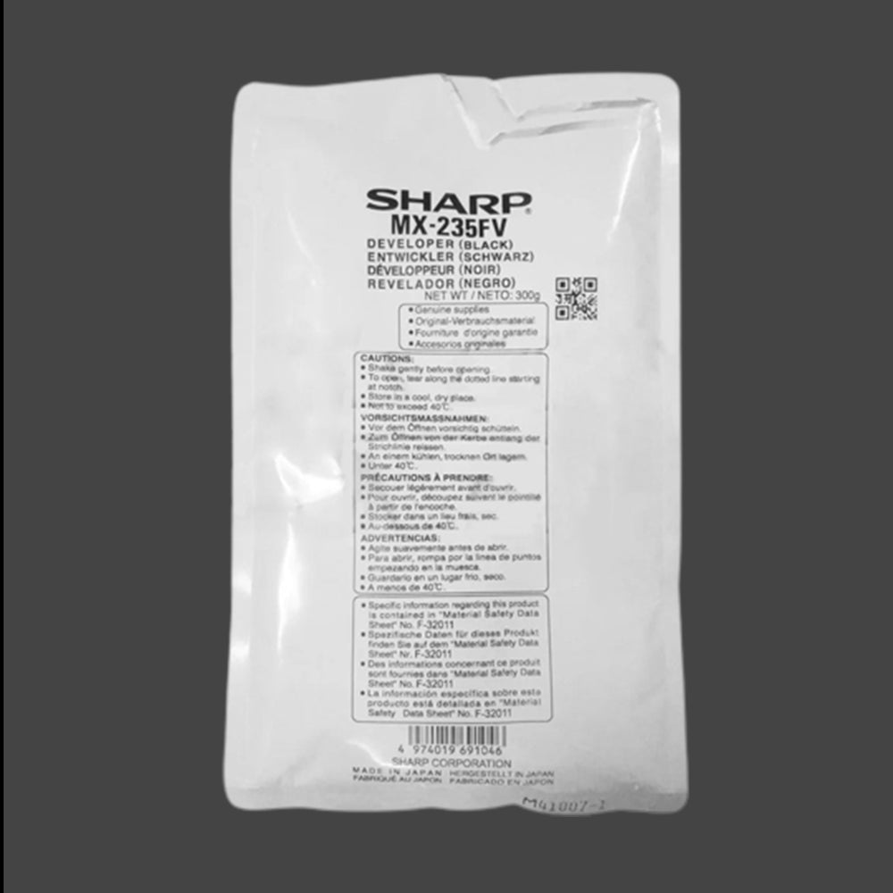 Sharp DEVELOPER Original Black 235FV AR-5620/5618/5623