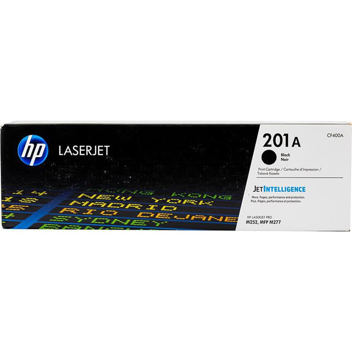 حبر HP الأصلي باللون الأسود 201A/CF400A لطابعات M252/M277