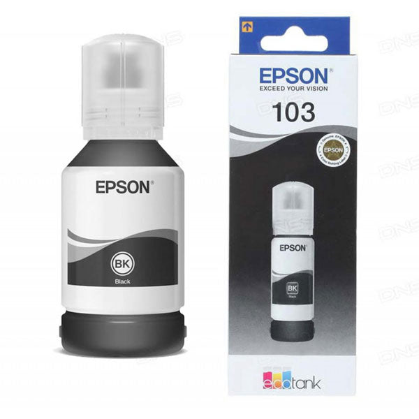 Epson Ink Original Black 103 65ML C13T00S14A L1110/L3100/L3110