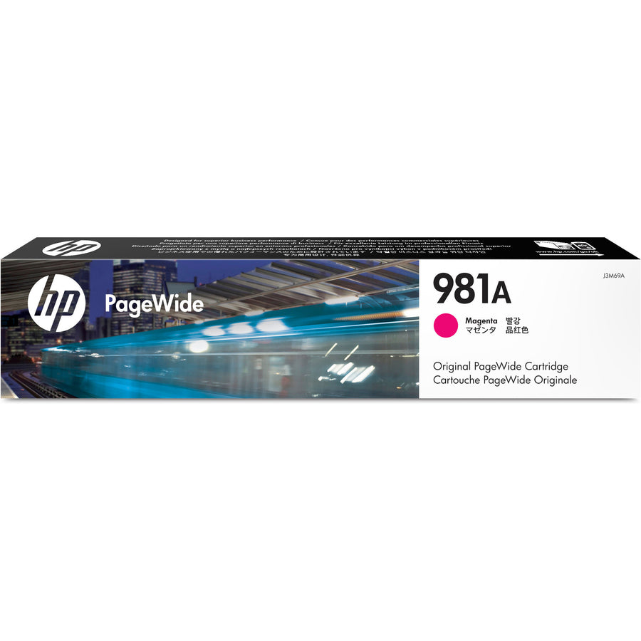 HP Ink Original Magenta 981A/J3M69A PAGEWIDE ENTERPRISE 556/5