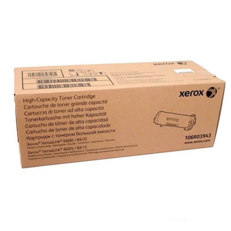 Xerox Toner Original Black 106R03943 High Capacity -B600/B605/B610