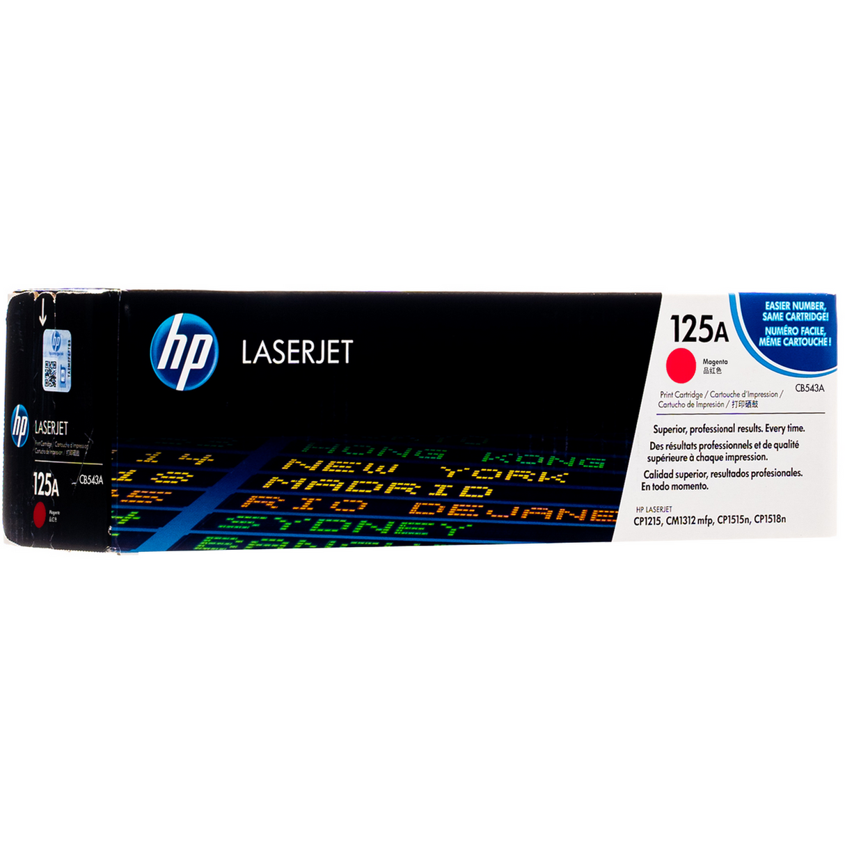 حبر HP الأصلي 125A/CB543A أرجواني