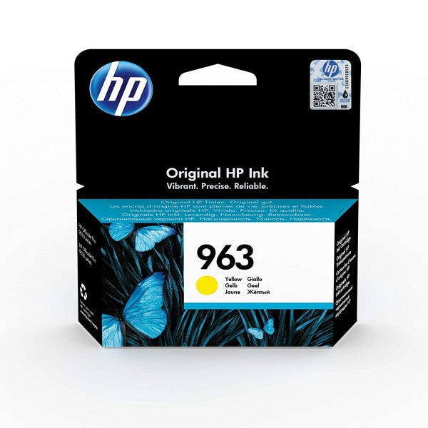 حبر أصلي أصفر من HP 963/3JA25AE OFFICE JET PRO 9010