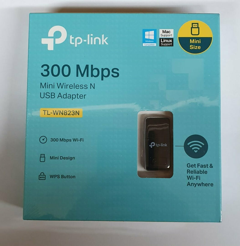 TP-LINK 300 Mbps Mini Wireless N USB Adapter