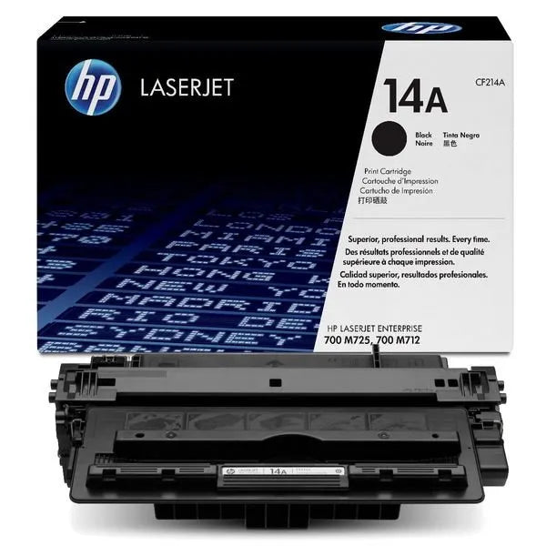 HP Toner Original Black CF214A/14A ETNP 700/M712