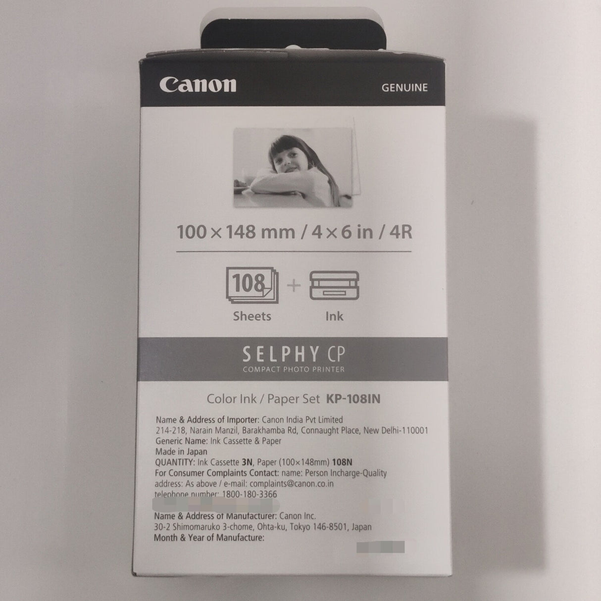 Canon Ink Original Selphy KP108IN