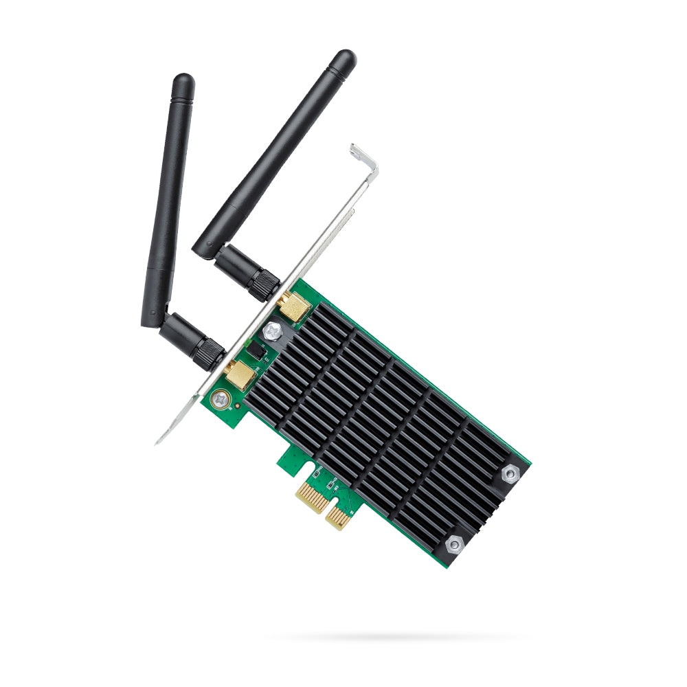 محول TP-Link Archer T4E AC1200 Wi-Fi ثنائي النطاق PCI Express