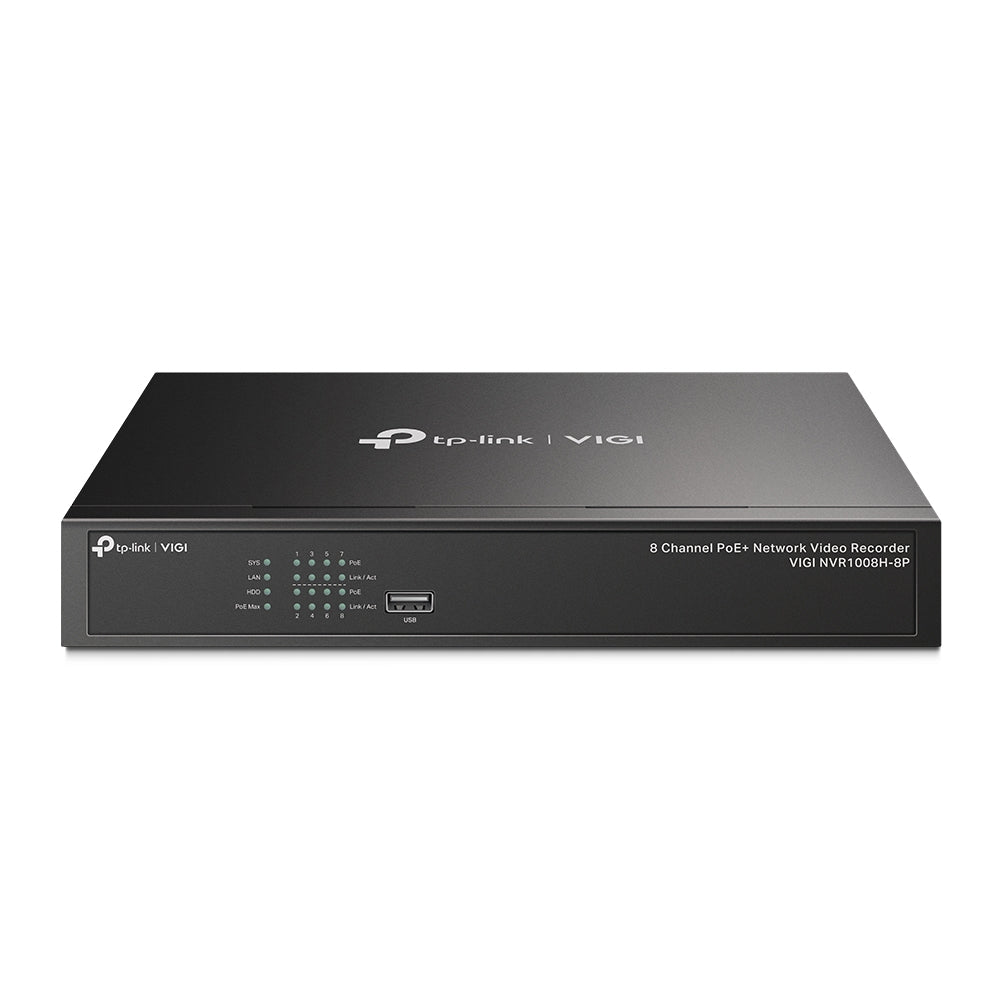 TP-Link VIGI NVR1008H 8 Channel Network Video Recorder