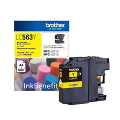 Brother Ink Original Yellow LC-563 MFC-J230/J2510