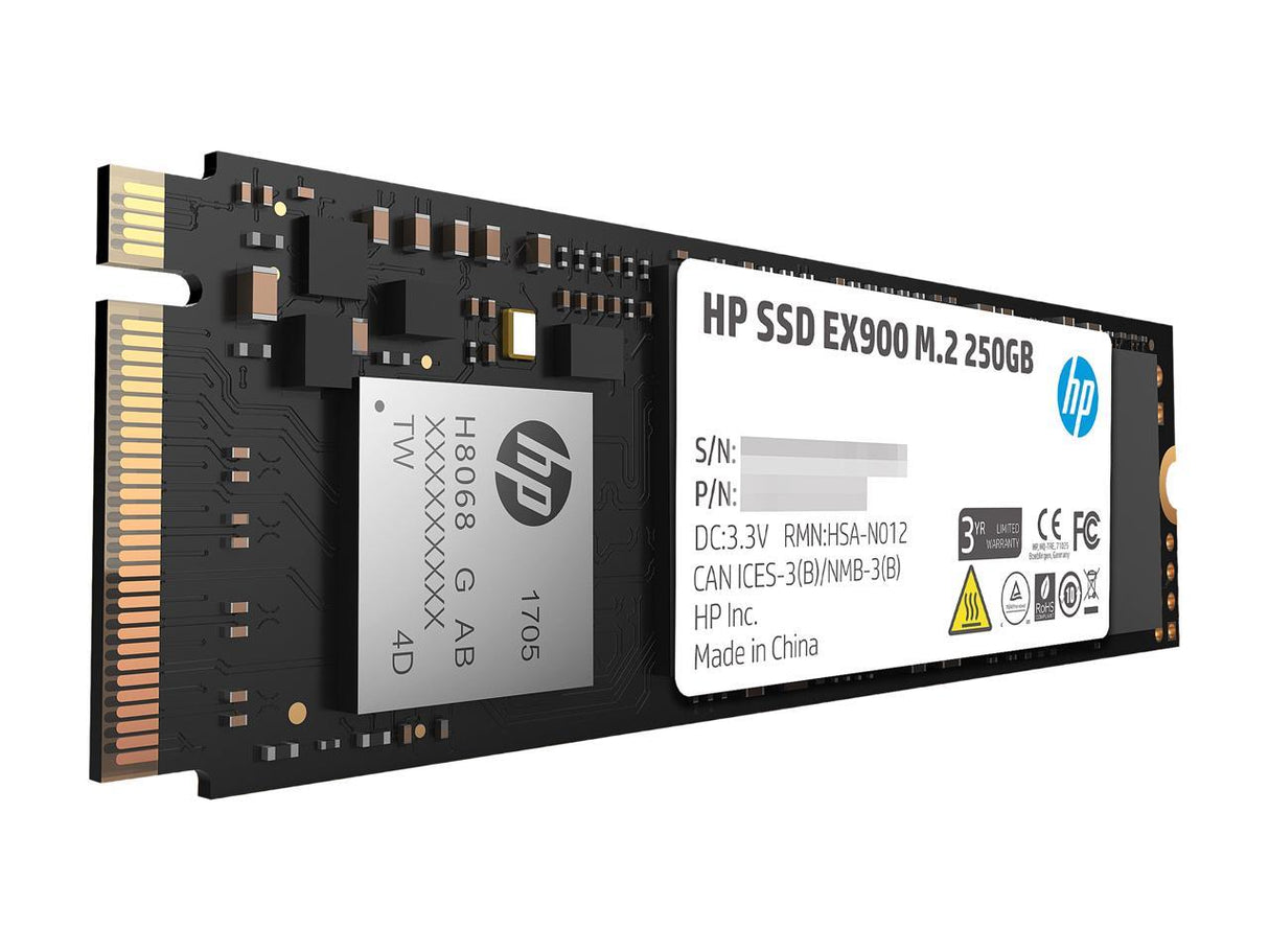 قرص صلب SSD داخلي سعة 250 جيجابايت SSD-M2 (NVMe) EX900