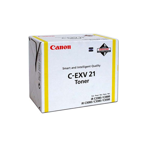 Canon Toner Original Yellow C-EXV-21/GPR-23 IRC-2880/C2550/C3080/C3380/C3480/C3580/C2380