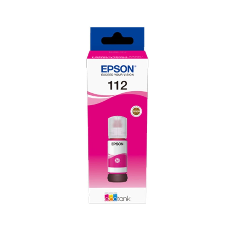 Epson Original Ink Magenta 112 C13T06C34A L6550/L6580/L6570/L6490/L15160/L15150/L11160/M15140 /