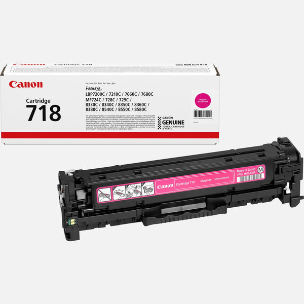 Canon Toner Original Magenta TYPE-718 LBP7200/MF8330C/7660C/8350C/8360C