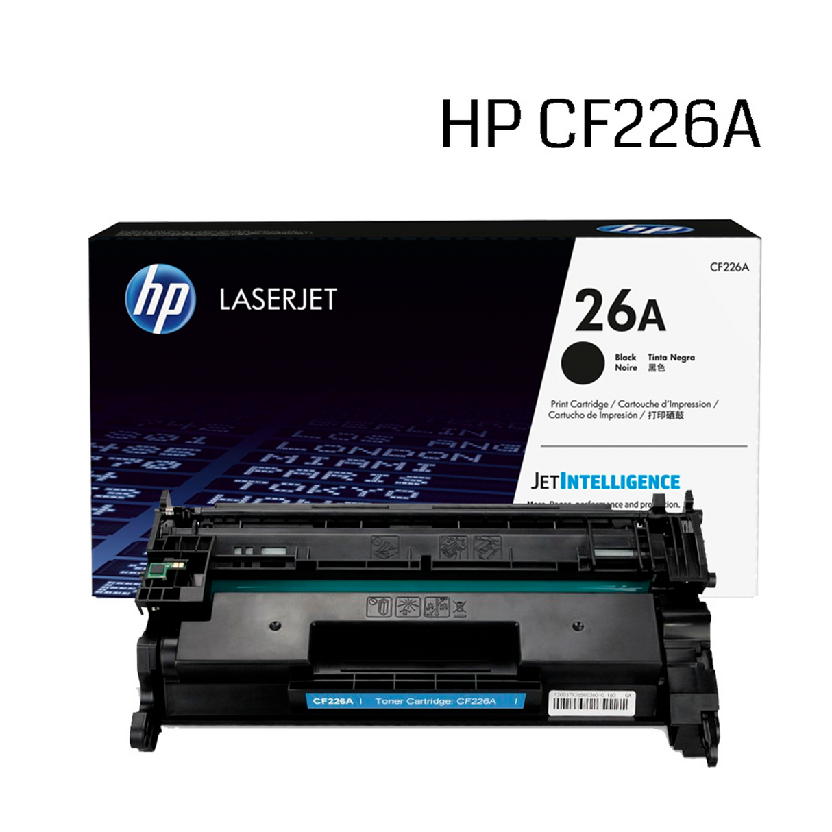 حبر HP من الدرجة الأولى أسود 26A/CF226A M402/M426