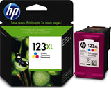 HP Ink Original Tri-Color 123XL/F6V18AE