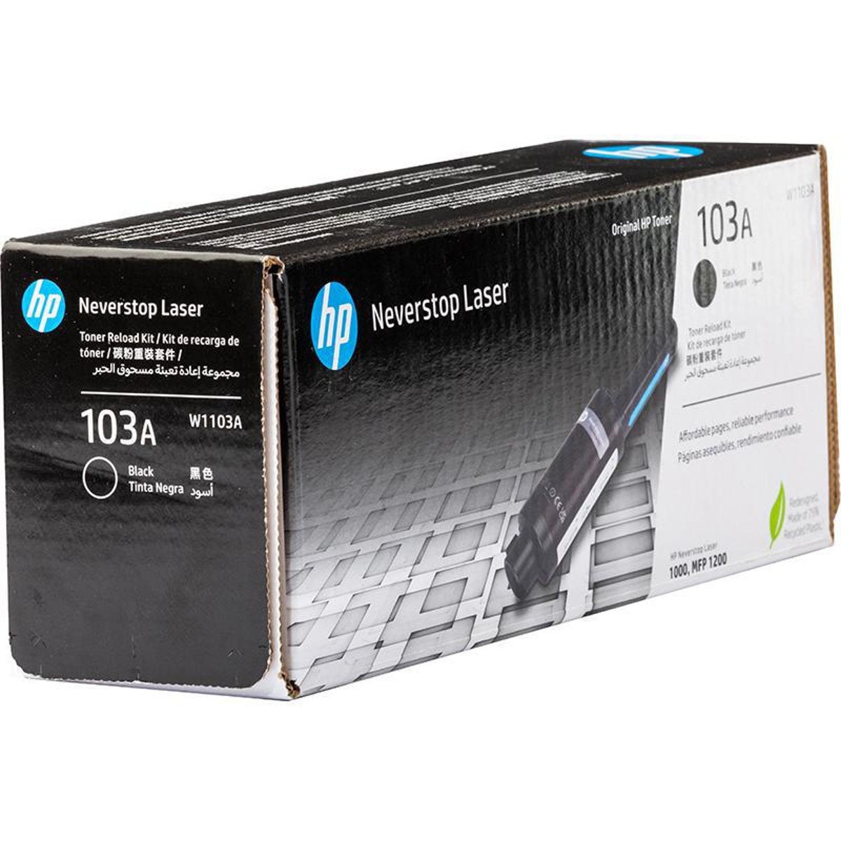 حبر HP أصلي أسود 103A/W1103 NEVERSTOP 1000/1200