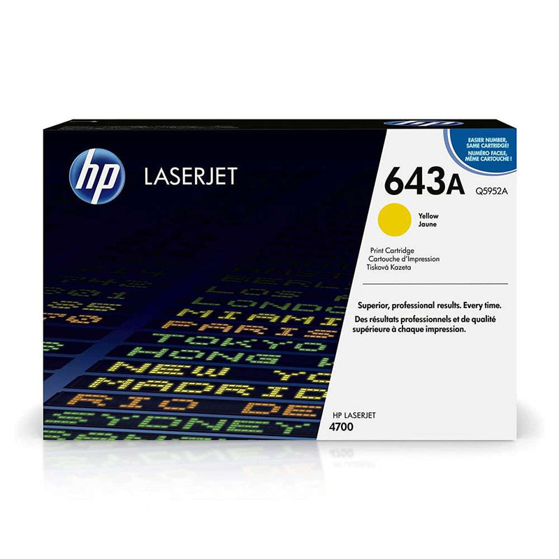 HP Toner Original Yellow 643A/Q5952A