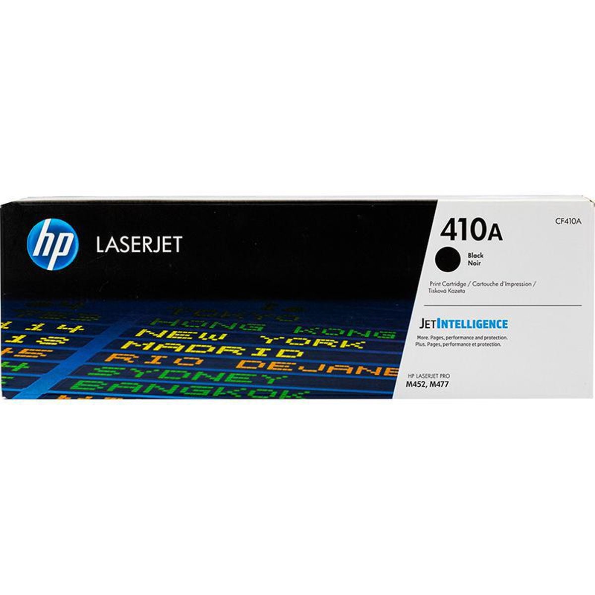 حبر HP الأصلي 410A/CF410A أسود لطابعات M452/M477