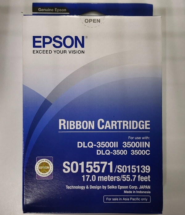 Epson Ribbon / Tapes / Cards / Blank Cards / Paper Original Black DLQ-3000/3500