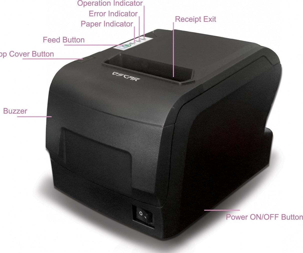 OSCAR POS88C 80mm Thermal Bill POS Receipt Printer