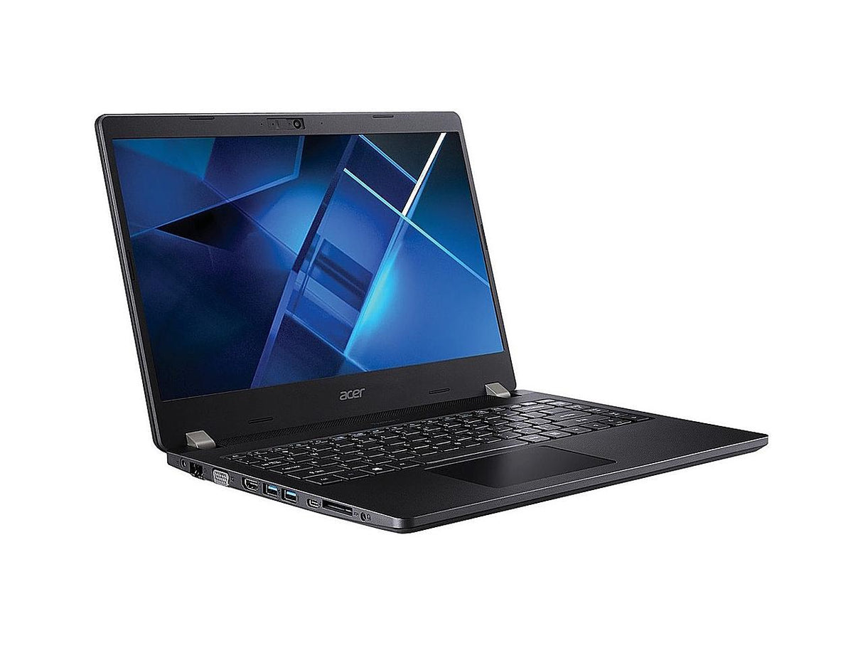 جهاز كمبيوتر Acer TravelMate2 TMP214-53Â·57T4 من الجيل الحادي عشر Core-i5Â·/8GB/DDR4/1TB-HDD/شاشة 14 بوصة FHD NX.VPNEM.01X