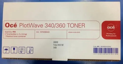 OCE Toner Original Black PLOTWAVE 340/360 - 1070011810