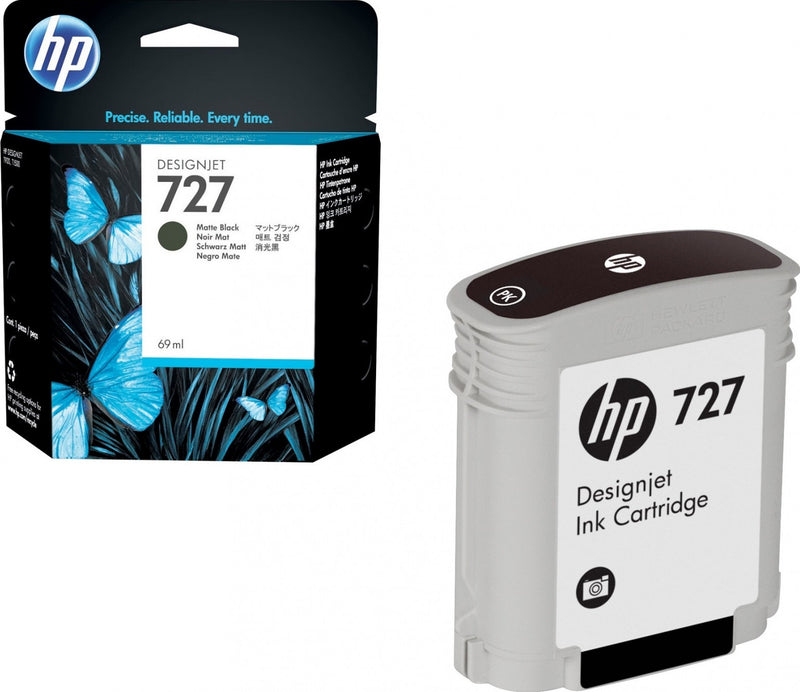 HP Ink Original Matte Black 727/B3P22A PLOTTER 130ML