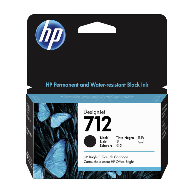 HP Ink Original Black 712/3ED71A DJ 80ML