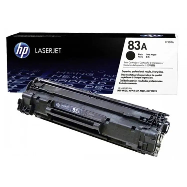 حبر HP من الدرجة الأولى أسود 83A/CF283A MFP 125/M127