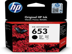 HP Ink Original Black 653/3YM75AE CARTRIDGE