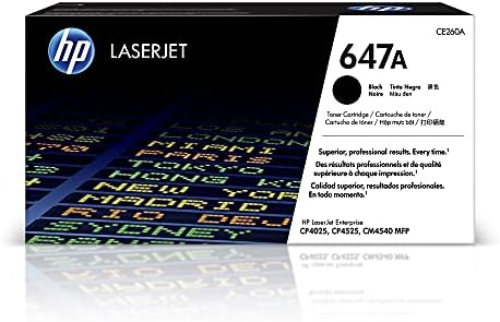 HP Toner Original Black 647A/CE260A CP4025