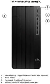 HP Desktop i3-10100/4G/1T/DOS/ Pro300G6 (2T8E5ES#A2N)