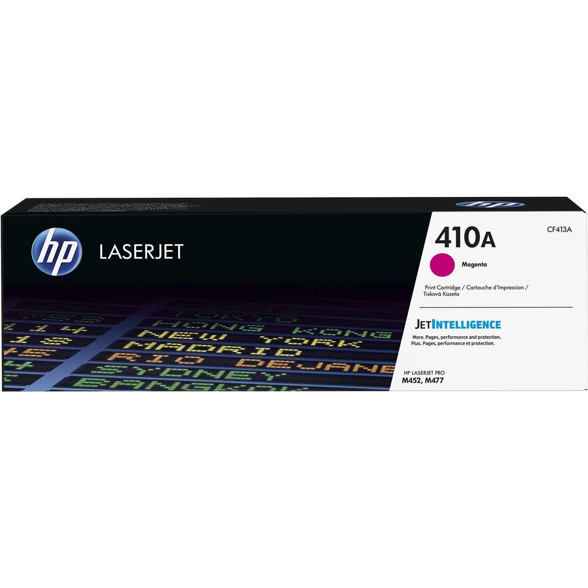 حبر HP الأصلي 410A/CF413A أرجواني لطابعات M452/M477