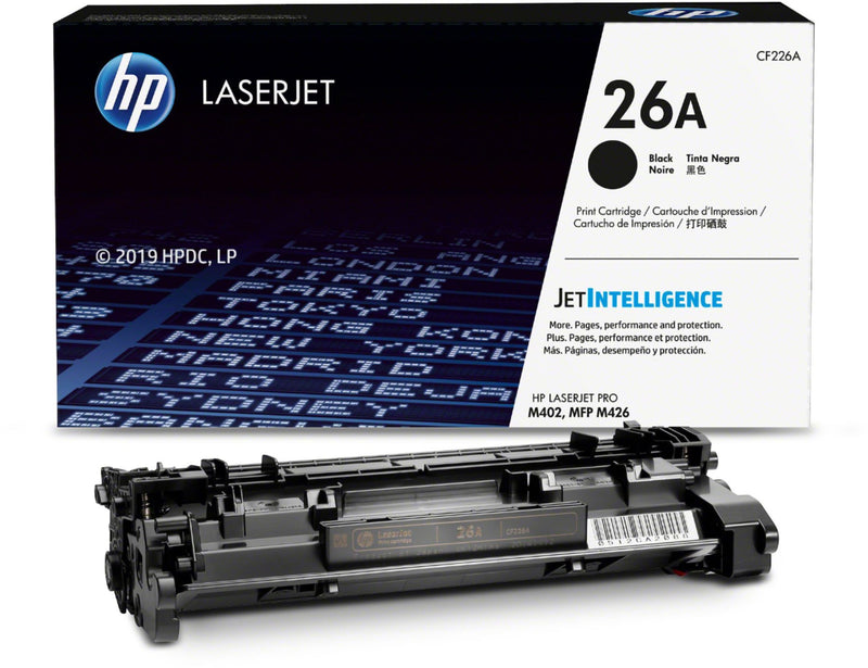 HP Toner Original Black 26A/CF226XC