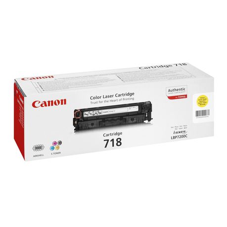 Canon Toner Original Yellow TYPE-718 LBP7200/MF8330C/7660C/8350C/8360C