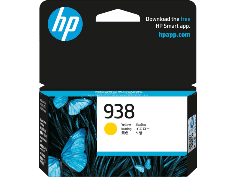 HP Ink Original 938/4S6X7PE Yellow Cartridge