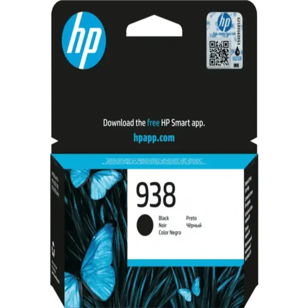 HP Ink Original 938/4S6X8PE Black Cartridge