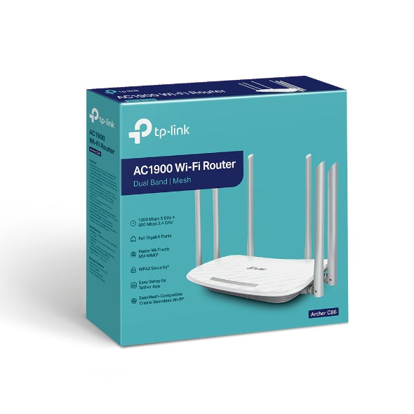 TP-Link Archer C86 AC1900 Dual-Band Wi-Fi Router