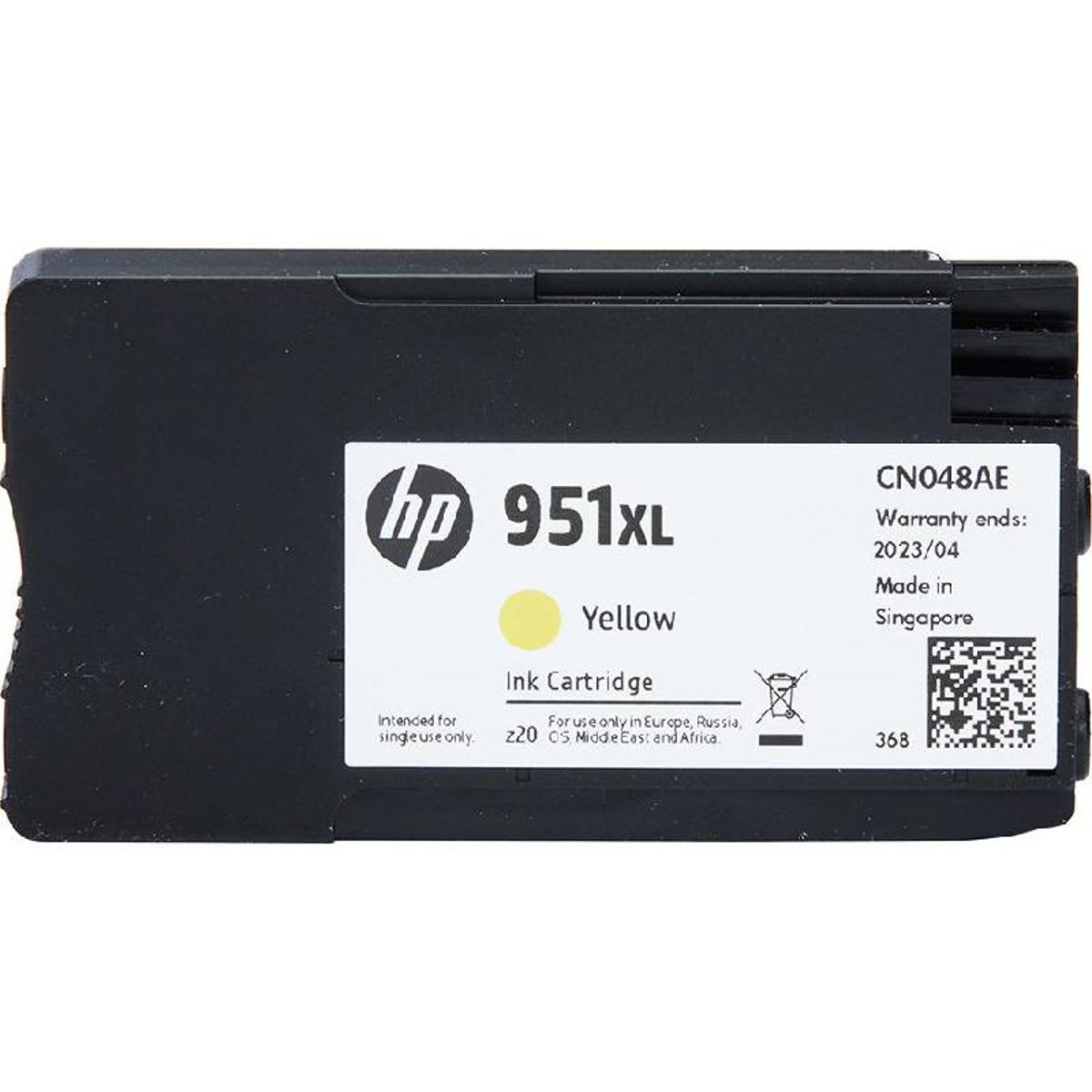 حبر HP الأصلي باللون الأصفر 951XL/CN048AE 8610/8620