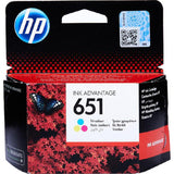 HP Ink Original Color 651/C2P11AE