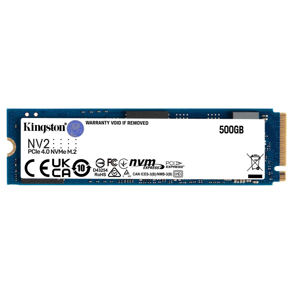 قرص صلب SSD من KINGSTON بسعة 500 جيجابايت NVMe M2