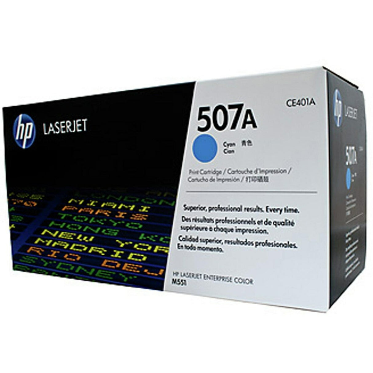 HP Toner Original Cyan 507A/CE401A M500/M575