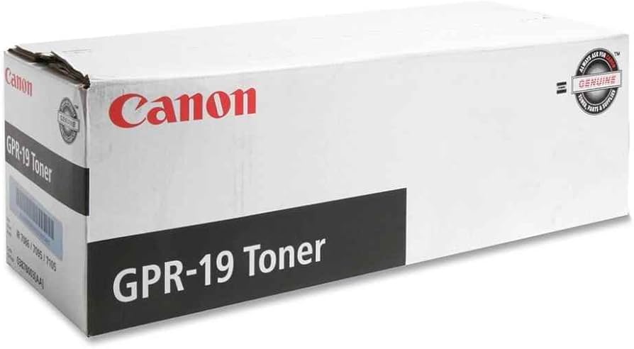 Canon Toner Original Black GPR-19 IR-7105/7086/7095